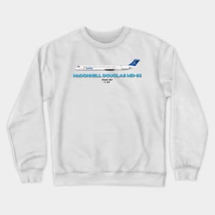 McDonnell Douglas MD-83 - Insel Air Crewneck Sweatshirt